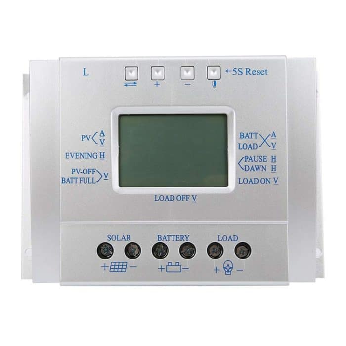 TBD05577830.jpg L60 12V / 24V 60A Solarregler Netzspannung Strom LCD-Anzeige Solarladeregler – Bild 1