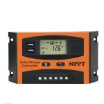 MPPT 12V/24V Solarregler mit automatischer Identifizierung und USB-Ausgang, 30A, 40A, 50A, 60A