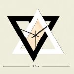 Persönlichkeit kreative Wanduhr Retro stille minimalistische dekorative Uhr, Retro Silent Clock – Bild 3