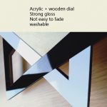 Persönlichkeit kreative Wanduhr Retro stille minimalistische dekorative Uhr, Retro Silent Clock – Bild 5