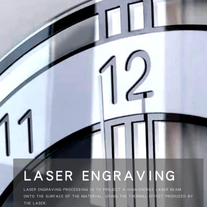 TM009 Home Wohnzimmer Dekoration Acryl Wanduhr Transparent Stille Uhr, TM009 – Bild 3