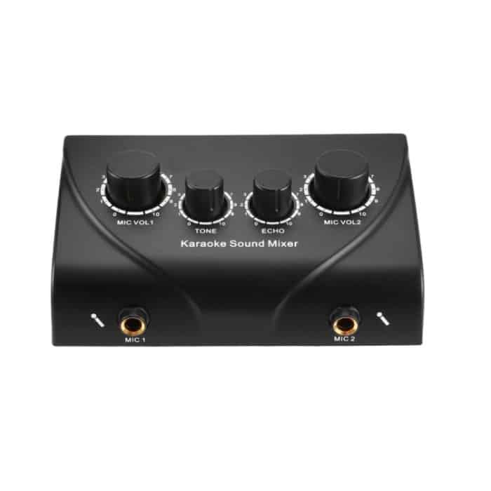 Professionelles tragbares digitales Karaoke-Maschinen-Echo-Mischersystem, zufällige Farblieferung – Bild 1
