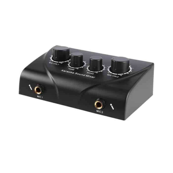 Professionelles tragbares digitales Karaoke-Maschinen-Echo-Mischersystem, zufällige Farblieferung – Bild 2
