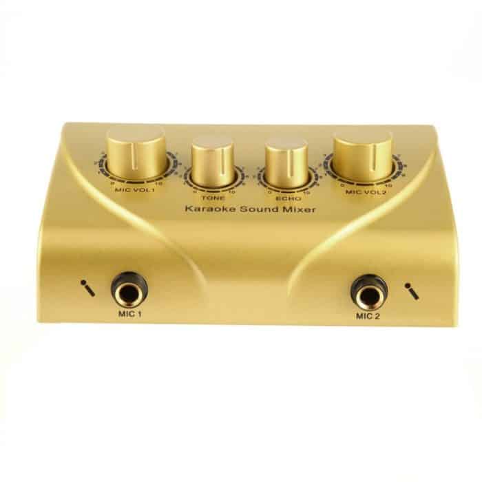 Professionelles tragbares digitales Karaoke-Maschinen-Echo-Mischersystem, zufällige Farblieferung – Bild 3
