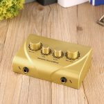 Professionelles tragbares digitales Karaoke-Maschinen-Echo-Mischersystem, zufällige Farblieferung – Bild 4