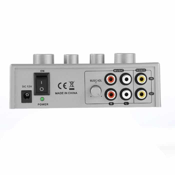 Professionelles tragbares digitales Karaoke-Maschinen-Echo-Mischersystem, zufällige Farblieferung – Bild 6