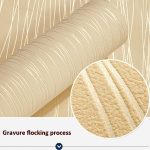 Moderner, minimalistischer, selbstklebender Vliestapetenaufkleber für Schlafzimmer und Wohnzimmer, 0.53 x 3 Meters – Bild 2