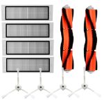 10 in 1 Roboter Wehrbürste + Seitenbürste + Filter für Xiaomi / Steinerzeugung / zweite Generation