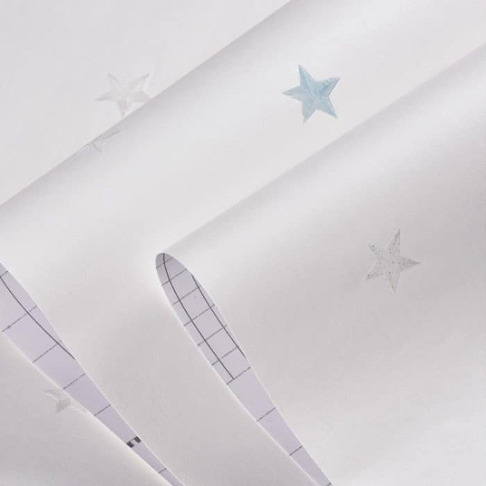 3D Sterne Mond selbstklebende Tapete Mittelmeer Kinder Wandaufkleber, 0.53 x 3m – Bild 5