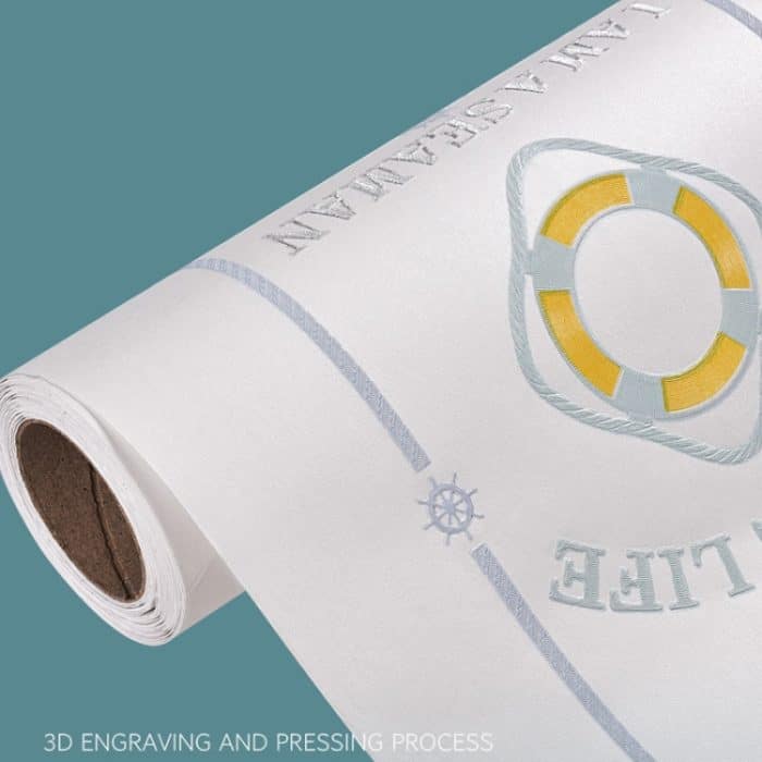 3D Sterne Mond selbstklebende Tapete Mittelmeer Kinder Wandaufkleber, 0.53 x 3m – Bild 3