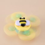 3-in-1-Fingerspitzen-Spinner-Babyrassel Dreifarbiger Insektensauger Drehen und drehen Sie lustiges Baby-Badespielzeug – Bild 4