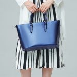 L5032 Große Kapazität Messenger Frauen Tasche Rindsleder Pendler Tote Schulter Tasche, Red Wine, Blue, Charcoal Black, Bronze, Silver – Bild 15