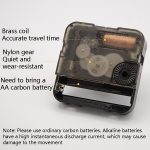 Hölzerne Sling-Wanduhr, Heim-Wohnzimmeruhr, 10 inch Without Printing Plate, 10 inch Scale Version – Bild 8