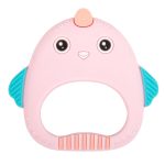 MJYJ019 2 PCS Silikon Baby Beißring Kinder Molar Stick Spielzeug, Pink, Blue, Orange, Small Fish-Blue, Small Fish-Pink, Small Fish-Green, Fox-Blue, Fox-Pink, Fox-Green, Monkey-Pink, Monkey-Orange, Monkey-Coffee, Kitten-Coffee, Kitten-Blue, Kitten-Pink