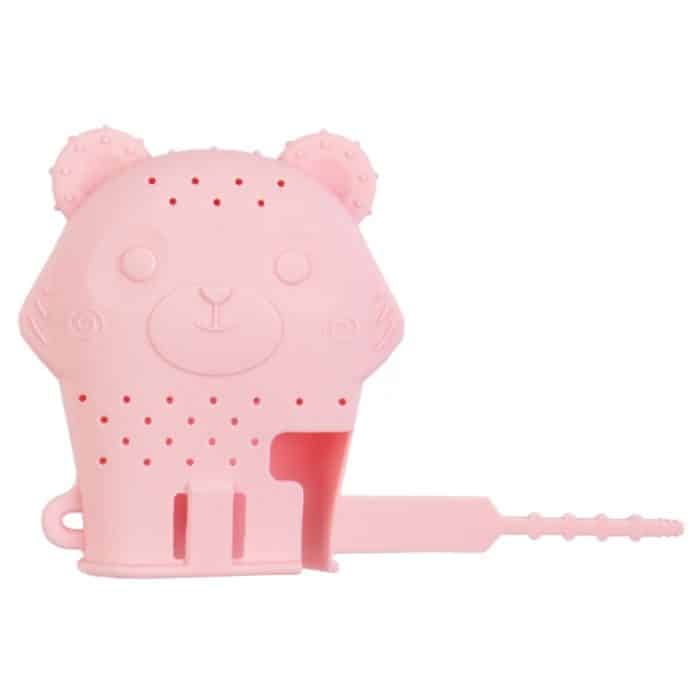 TBD0567205901A.jpg 2 PCS Baby Molaren Handschuhe Kinder Beruhigende Silikon Beißring Molaren Stick Mutter Und Kind Spielzeug, 2pcs Pink, 2pcs Yellow, 2pcs Purple, 2pcs Green, 2pcs Blue, 2pcs Orange – Bild 1