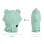 2 PCS Baby Molaren Handschuhe Kinder Beruhigende Silikon Beißring Molaren Stick Mutter Und Kind Spielzeug, 2pcs Pink, 2pcs Yellow, 2pcs Purple, 2pcs Green, 2pcs Blue, 2pcs Orange – Bild 3