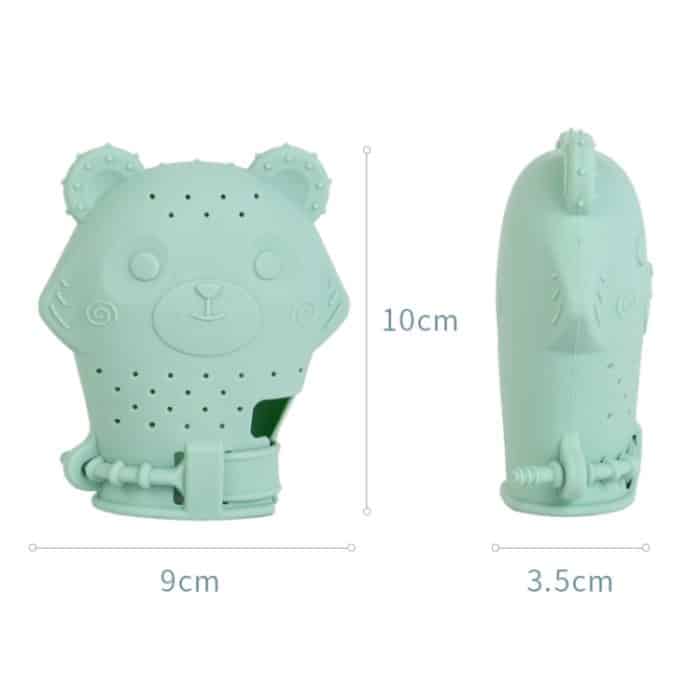 2 PCS Baby Molaren Handschuhe Kinder Beruhigende Silikon Beißring Molaren Stick Mutter Und Kind Spielzeug, 2pcs Pink, 2pcs Yellow, 2pcs Purple, 2pcs Green, 2pcs Blue, 2pcs Orange – Bild 3