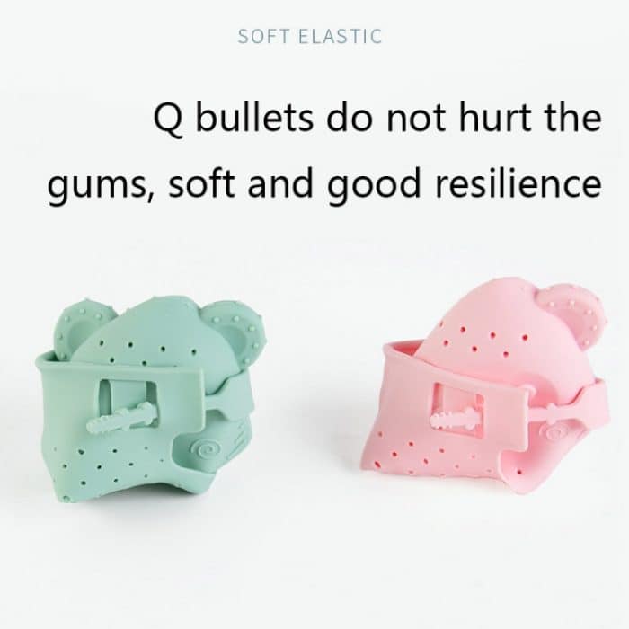 2 PCS Baby Molaren Handschuhe Kinder Beruhigende Silikon Beißring Molaren Stick Mutter Und Kind Spielzeug, 2pcs Pink, 2pcs Yellow, 2pcs Purple, 2pcs Green, 2pcs Blue, 2pcs Orange – Bild 4