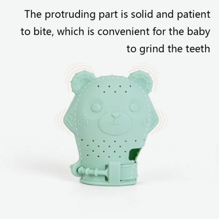 2 PCS Baby Molaren Handschuhe Kinder Beruhigende Silikon Beißring Molaren Stick Mutter Und Kind Spielzeug, 2pcs Pink, 2pcs Yellow, 2pcs Purple, 2pcs Green, 2pcs Blue, 2pcs Orange – Bild 6