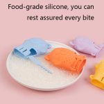 2 PCS Baby Molaren Handschuhe Kinder Beruhigende Silikon Beißring Molaren Stick Mutter Und Kind Spielzeug, 2pcs Pink, 2pcs Yellow, 2pcs Purple, 2pcs Green, 2pcs Blue, 2pcs Orange – Bild 7