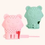 2 PCS Baby Molaren Handschuhe Kinder Beruhigende Silikon Beißring Molaren Stick Mutter Und Kind Spielzeug, 2pcs Pink, 2pcs Yellow, 2pcs Purple, 2pcs Green, 2pcs Blue, 2pcs Orange – Bild 9