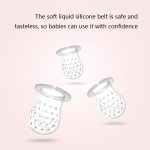 3 Stück Baby-Obst- und Gemüse-Nahrungsergänzungsmittel, Beißbeutel, S Green, M Green, L Green, S Purple, M Purple, L Purple, S Blue, M Blue, L Blue, S Pink, M Pink, L Pink – Bild 6