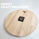 Massive hölzerne Wanduhr Home Wohnzimmer Wanduhr Dekorative Uhr – Bild 5