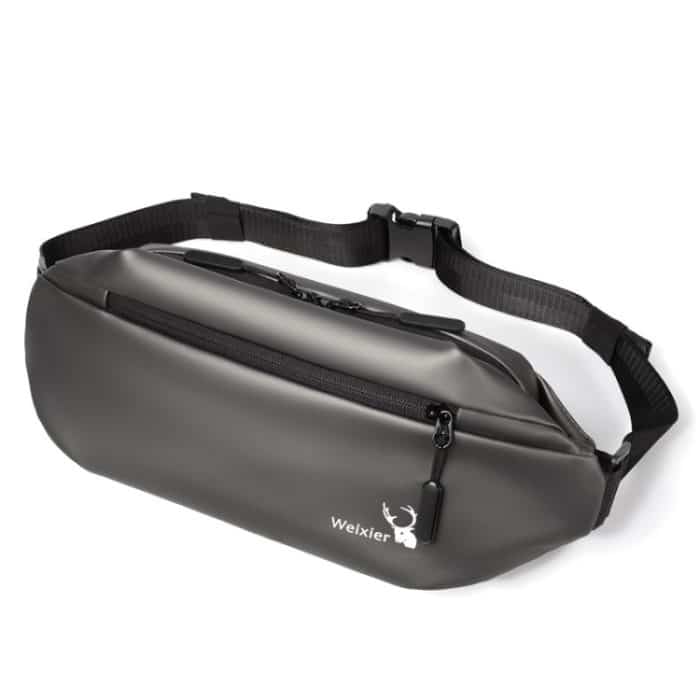 TBD0567504501B.jpg WEIXIER 9563 Herren Outdoor Messenger Bag Multifunktionale PU-Gürteltasche mit großem Fassungsvermögen – Bild 1