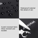 WEIXIER 9563 Herren Outdoor Messenger Bag Multifunktionale PU-Gürteltasche mit großem Fassungsvermögen – Bild 5