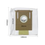 3 PCS Kehrroboter Vliesstaubbeutel Für Ecovacs T8 T8AIVI MAX – Bild 3