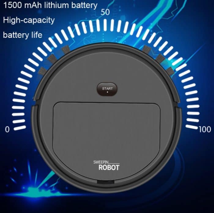 Automatischer intelligenter Lade-Kehrroboter für den Haushalt, Spezifikation:, 3 in 1（Black）, 3 in 1（White）, Black, White – Bild 4