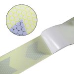 2 Stück fluoreszierender gelb-schwarzer Pfeil-LKW-Schild-Aufkleber, Korridor, reflektierende Bodenaufkleber, 5cm x 20m, 7.5cm x 20m – Bild 6