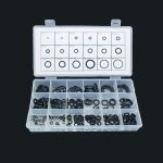 225 Stück/Packung Auto-Silikon-Dichtungs-Gummi-Kombination