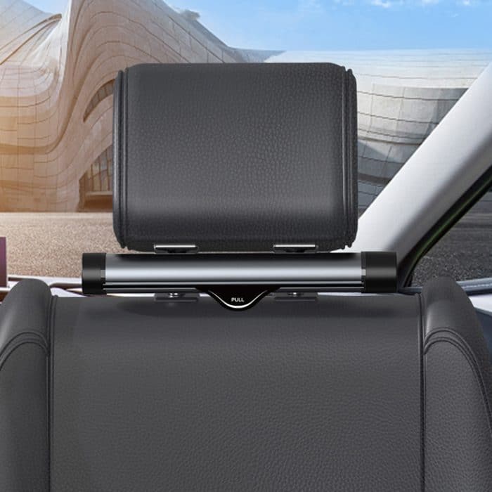 Auto-Aufbewahrung, Müllsack-Halterung, Auto-Handy-Tablet-Rückkissenhalter, With Phone Holder Gray, With Phone Holder Black – Bild 6