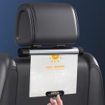 Auto-Aufbewahrung, Müllsack-Halterung, Auto-Handy-Tablet-Rückkissenhalter, With Phone Holder Gray, With Phone Holder Black – Bild 10