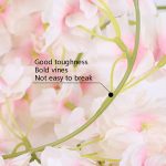 2 Stück Simulation Sakura Rattan Kunststoff dekorative Blumenrebe, 135 Flowers Champagne, 135 Flowers Light Pink, 135 Flowers Deep Pink, 135 Flowers White, 256 Flowers Light Pink, 256 Flowers Deep Pink, 256 Flowers White – Bild 5