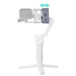 SunnyLife OM4-Q9417 Aluminiumlegierung Montageteller Adapter Action Kamera-Klemmadapter Clip für DJI Osmo Action / Gopro Hero9 Schwarz / 8 Schwarz, DJI Osmo Mobile 3 / om4 ​​gimbal