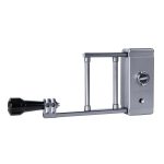 SunnyLife OM4-Q9417 Aluminiumlegierung Montageteller Adapter Action Kamera-Klemmadapter Clip für DJI Osmo Action / Gopro Hero9 Schwarz / 8 Schwarz, DJI Osmo Mobile 3 / om4 ​​gimbal – Bild 2