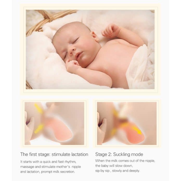 Tragbare automatische Milchpumpenmassage, freihändig, unsichtbar, kabellos, große Saugmilchpumpe, S4DW - English, S9 - English - Gray, S9 - English - Pink, S9 - English - Green, S10 - English - Gray, S10 - English - White Blue, S12 - English - White... – Bild 6