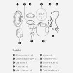 Tragbare automatische Milchpumpenmassage, freihändig, unsichtbar, kabellos, große Saugmilchpumpe, S4DW - English, S9 - English - Gray, S9 - English - Pink, S9 - English - Green, S10 - English - Gray, S10 - English - White Blue, S12 - English - White... – Bild 8