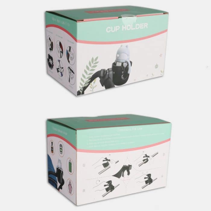 J4037 Flaschenhalter für Kinderwagen, sturzsicher, Bottle Holder – Bild 7