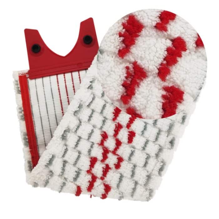 2 Stücke Spray Mopp Kopf flaches Mopp-Tuch geeignet für Vileda Ultramax – Bild 2