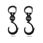 JOYREN 2 Sets Kinderwagen rutschfeste und langlebige Haken, 2 Sets Stroller Hook