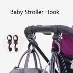JOYREN 2 Sets Kinderwagen rutschfeste und langlebige Haken, 2 Sets Stroller Hook – Bild 6