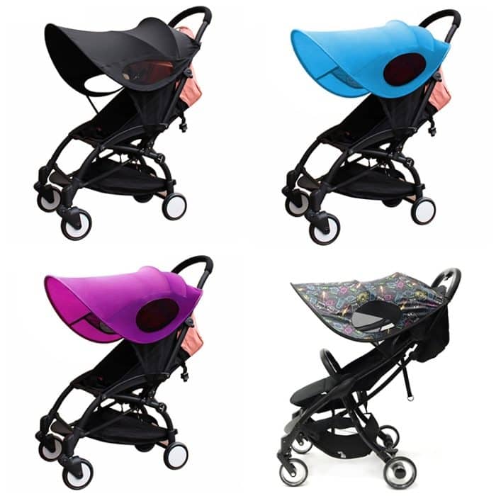 Kinderwagen-Sonnenschutz, Anti-Ultraviolett-Kinderwagenschuppen, Black Waterproof, Blue No Waterproof, Purple No Waterproof, Star Empty – Bild 2