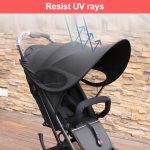 Kinderwagen-Sonnenschutz, Anti-Ultraviolett-Kinderwagenschuppen, Black Waterproof, Blue No Waterproof, Purple No Waterproof, Star Empty – Bild 5