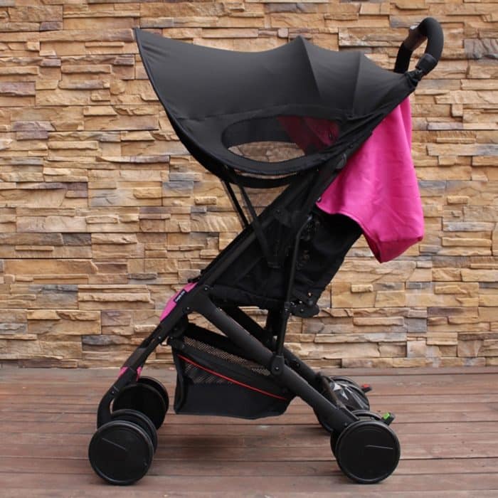 Kinderwagen-Sonnenschutz, Anti-Ultraviolett-Kinderwagenschuppen, Black Waterproof, Blue No Waterproof, Purple No Waterproof, Star Empty – Bild 8