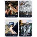 Industrielles Dual-Lens-Endoskop HD-Handbildschirm-Rohr-Auto-Inspektionswerkzeug, Line Length 1m, Line Length 5m, Line Length 10m – Bild 7