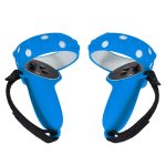 2 Sets GS092 Griff Controller Silikon Schutzhülle Anti-Fall Und Anti-Verlust All-Inclusive Abdeckung Für Oculus Quest 2, GS092 Blue, GS092 Black, GS092 Red, GS092 Gray