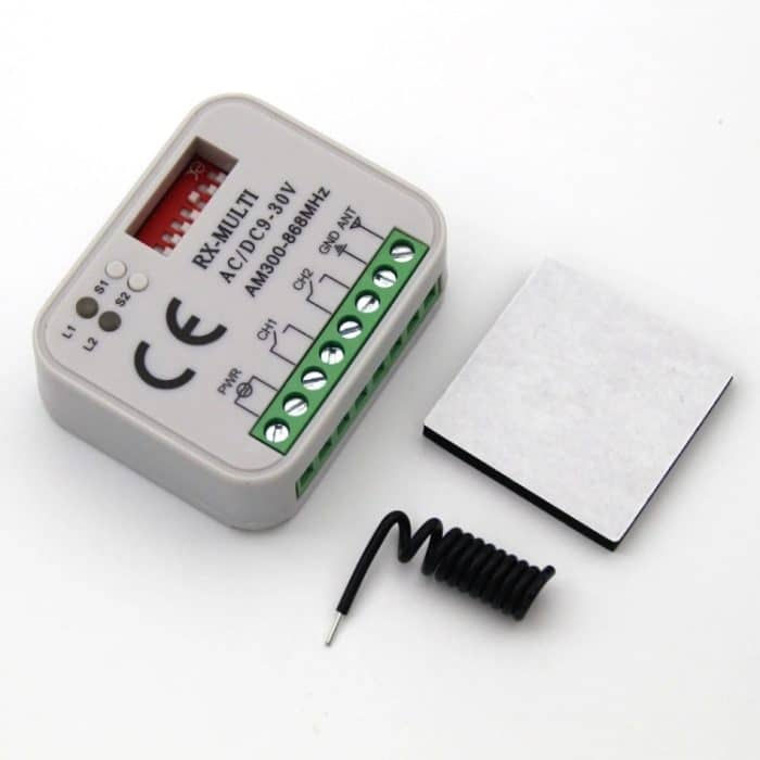 LZ-068 Garagentür Rolling Code Feste Code Multi-Frequenz Fernbedienung Empfängerschalter – Bild 6